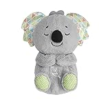 Fisher-Price Schlummer-Koala mit Sanfter Musik, Licht & Rhythmischen Atembewegungen, Koala Kuscheltier, Baby Spielzeug, Nachtlicht mit Musik für Babys, Baby Erstausstattung, für Neugeborene 0+, HBP87