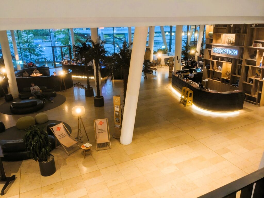jufa hotel lobby