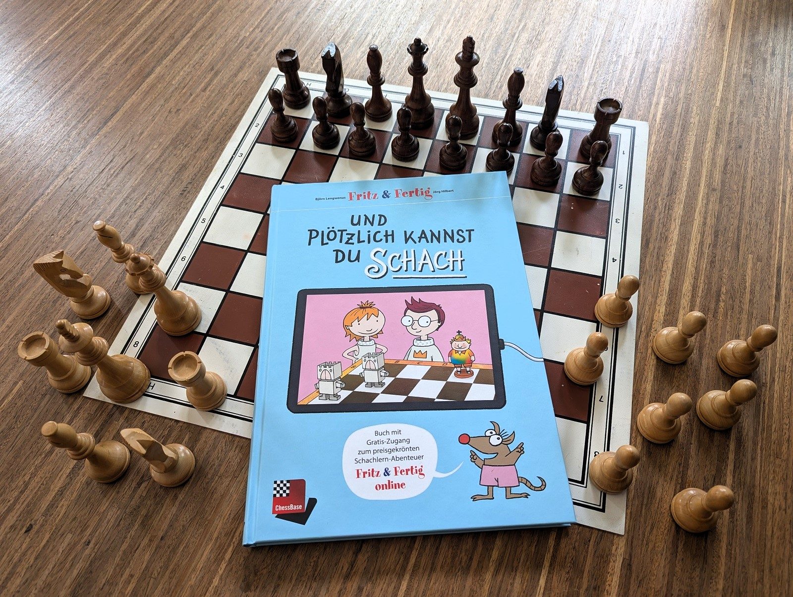 Buchtipp für Kinder: „Und plötzlich kannst Du Schach“ mit Onlinekurs