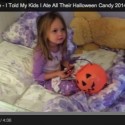 YouTube Challenge I Told My Kids I Ate All Their Halloween Candy 2014 YouTube